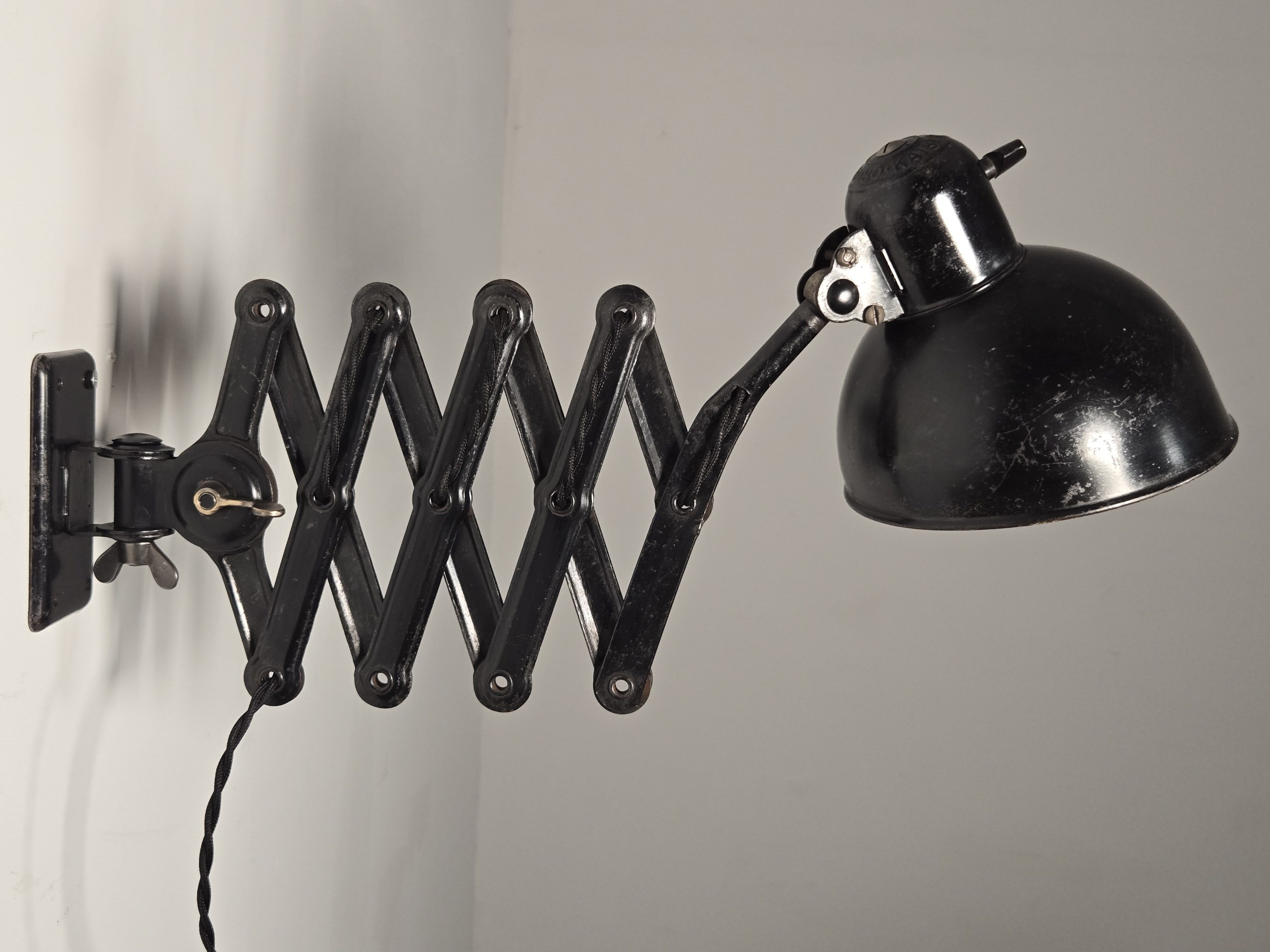 ドイツ アンティーク カイザー シザーランプ kaiser idell モデル6718