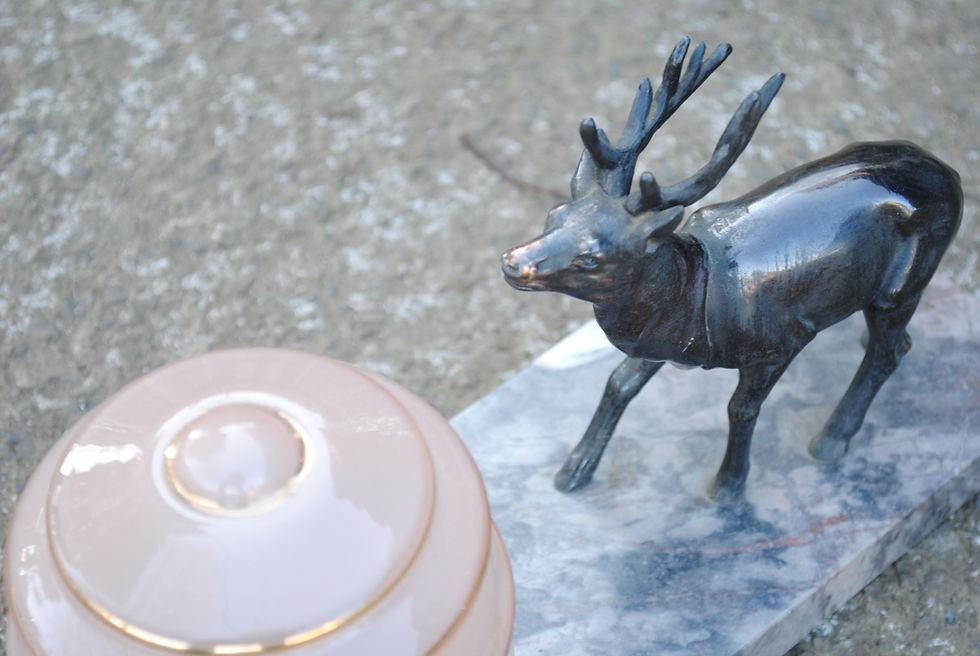 Miniature : フランス  アンティーク 1930年代 ランプ