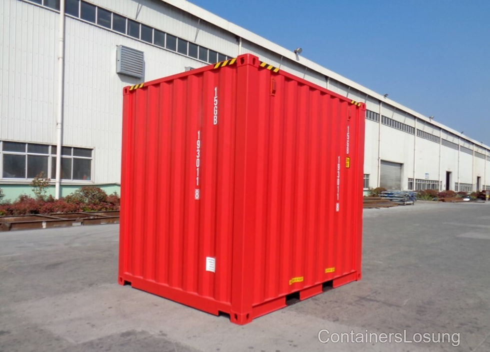 Miniature : Conteneur Maritime 10 Pieds High Cube Neuf – Premier Voyage, Étanchéité Garantie