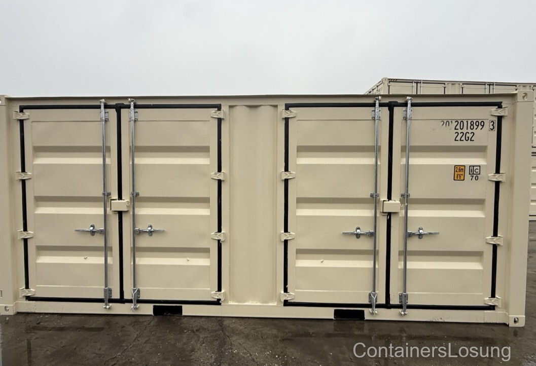 Conteneur Maritime 20 Pieds Neuf à Ouverture Latérale Totale – Premier Voyage