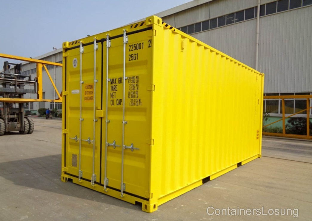 Conteneur Maritime 20 Pieds High Cube Neuf Premier Voyage – Conforme IICL6