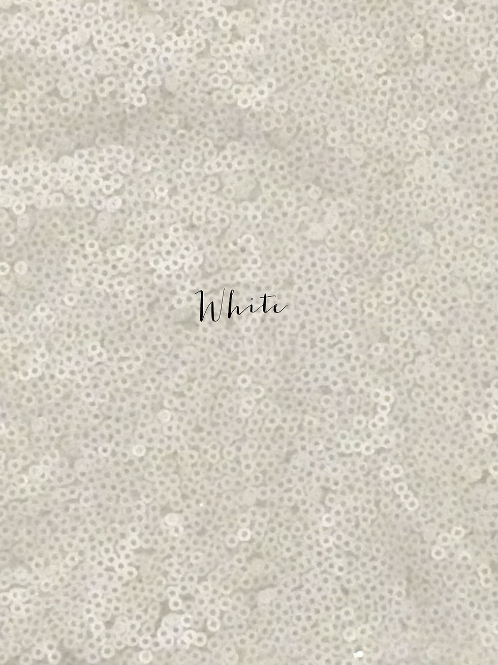 Thumbnail: WHITE SEQUIN TABLE RUNNER