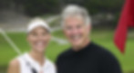Golfing Couple