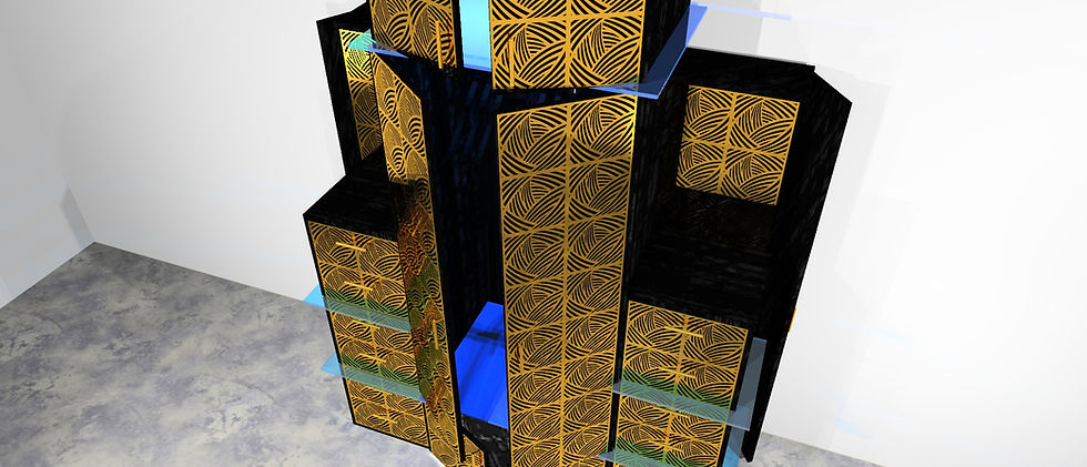 サムネイル： Grande Armoire Penderie "Infini"