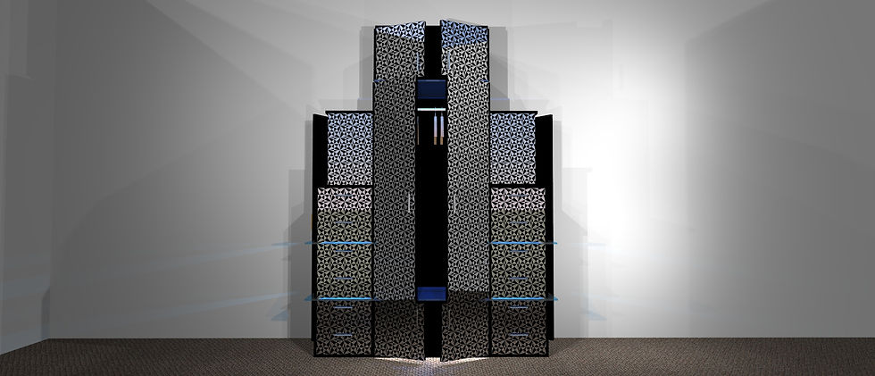 Thumbnail: Grande Armoire Penderie "Lovebed"