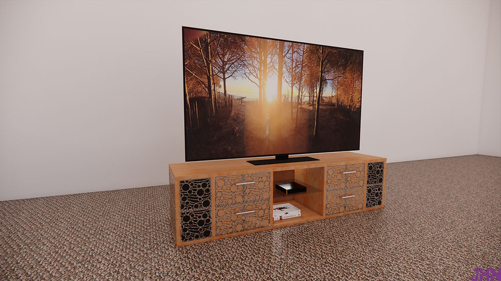 Meuble télévision Bulles avec HP