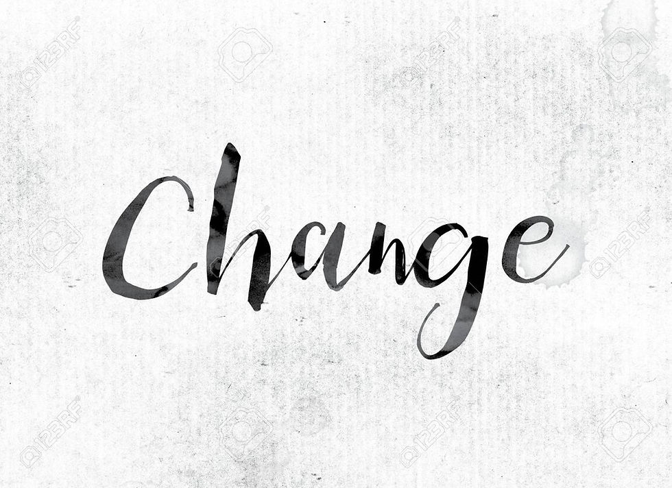 Change: The Only Constant In Life