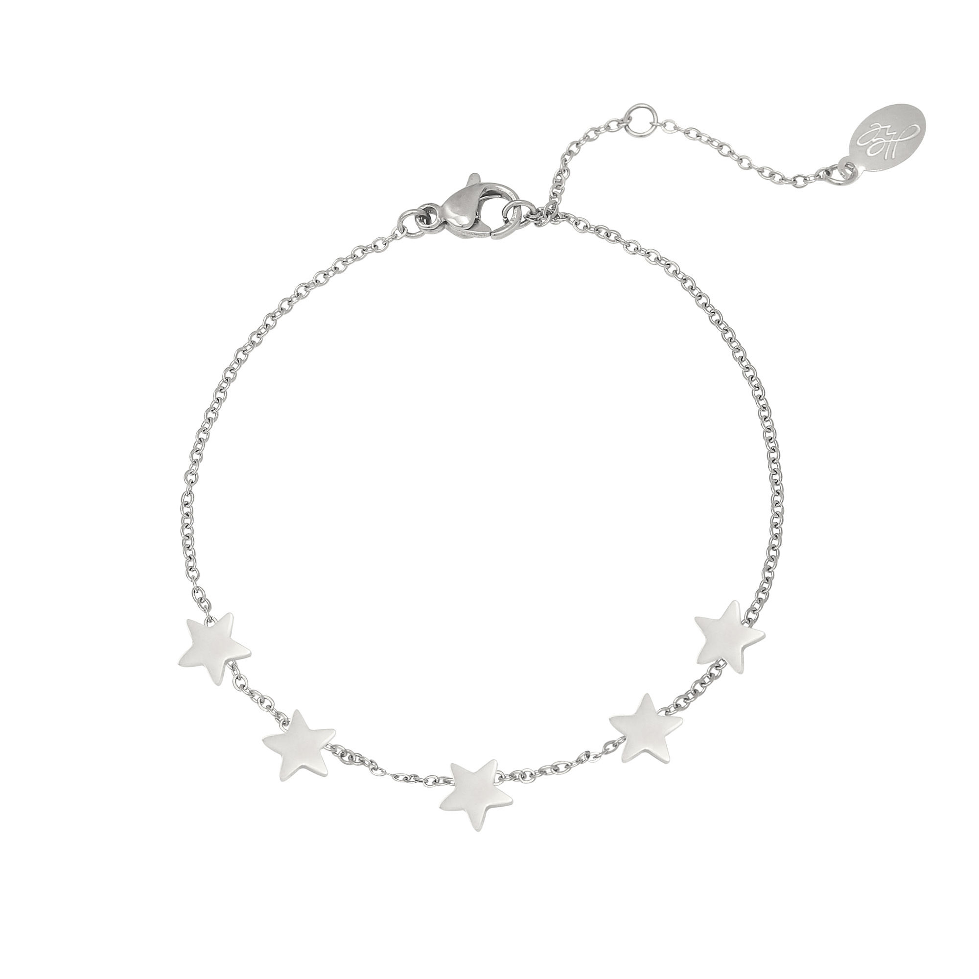 Stars Bracelet Silver