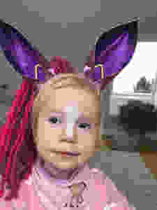 Fasching, Kostüm, Pferd, Fohlen, Kinder, Kostüm selber machen, ohne nähen, Katharina rührt