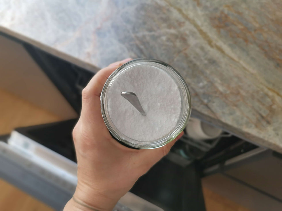 Spülmaschinenpulver, Geschirrpülpulver selber machen