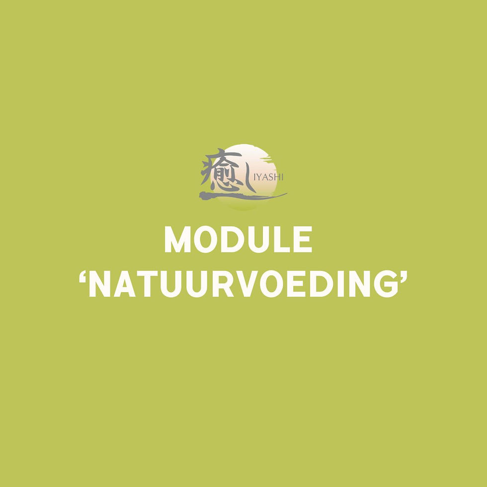 Module Natuurvoeding
