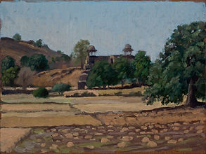 Tobit Roche Art London Brixton Landscape India