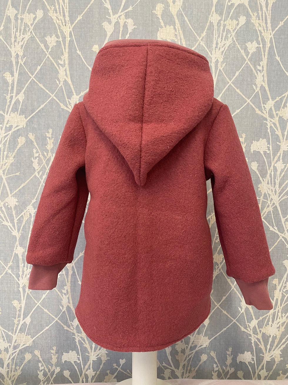 Miniature : Veste de promenade rose saumon avec poignets zippés en vieux arc-en-ciel rose
