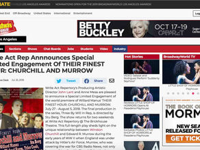 Broadway World: Their Finest Hour 
