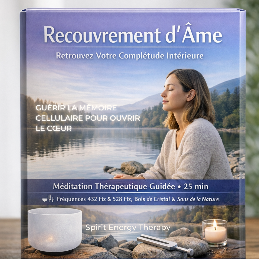 RECOUVREMENT D'ÂME: Guérir la mémoire cellulaire pour ouvrir le coeur -MP3 + PDF