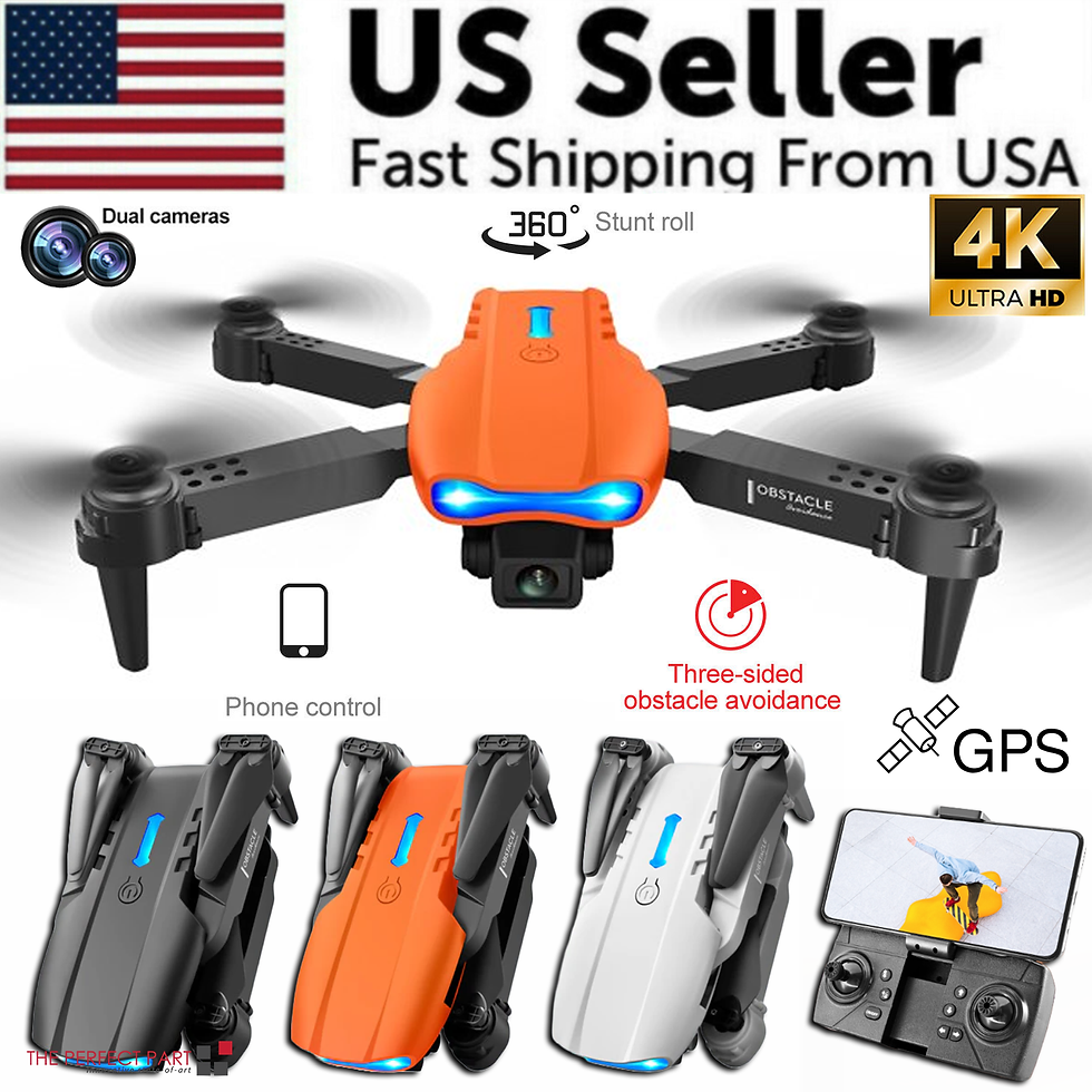 Thumbnail: 5G Dual Camera 4K GPS Drone X Pro - Foldable RC