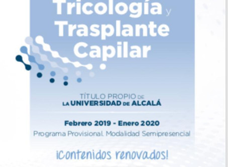 IV Máster
Internacional en
Tricología y
Trasplante
Capilar
Febrero 2019 - Enero 2020
Programa Provis