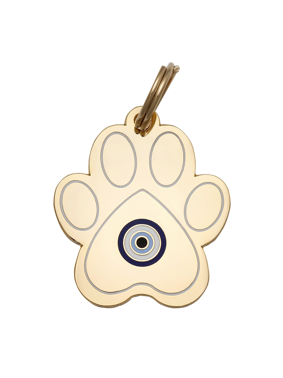 Evil Eye Paw Pet Tag