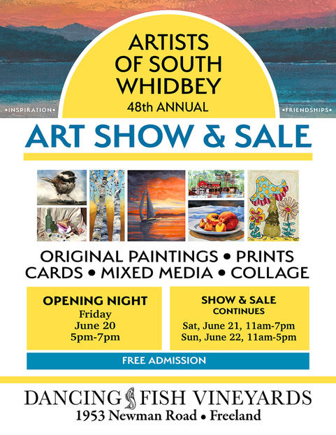 Opening Night Artists of South Whidbey: 48th Annual Art Show & Sale