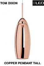 Tom Dixon - Copper Pendant Tall