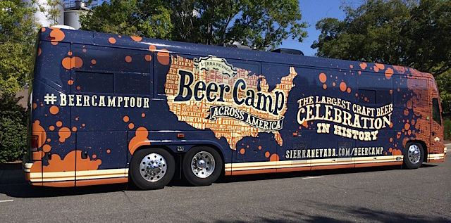 Sierra Nevada Beer Camp Tour Bus