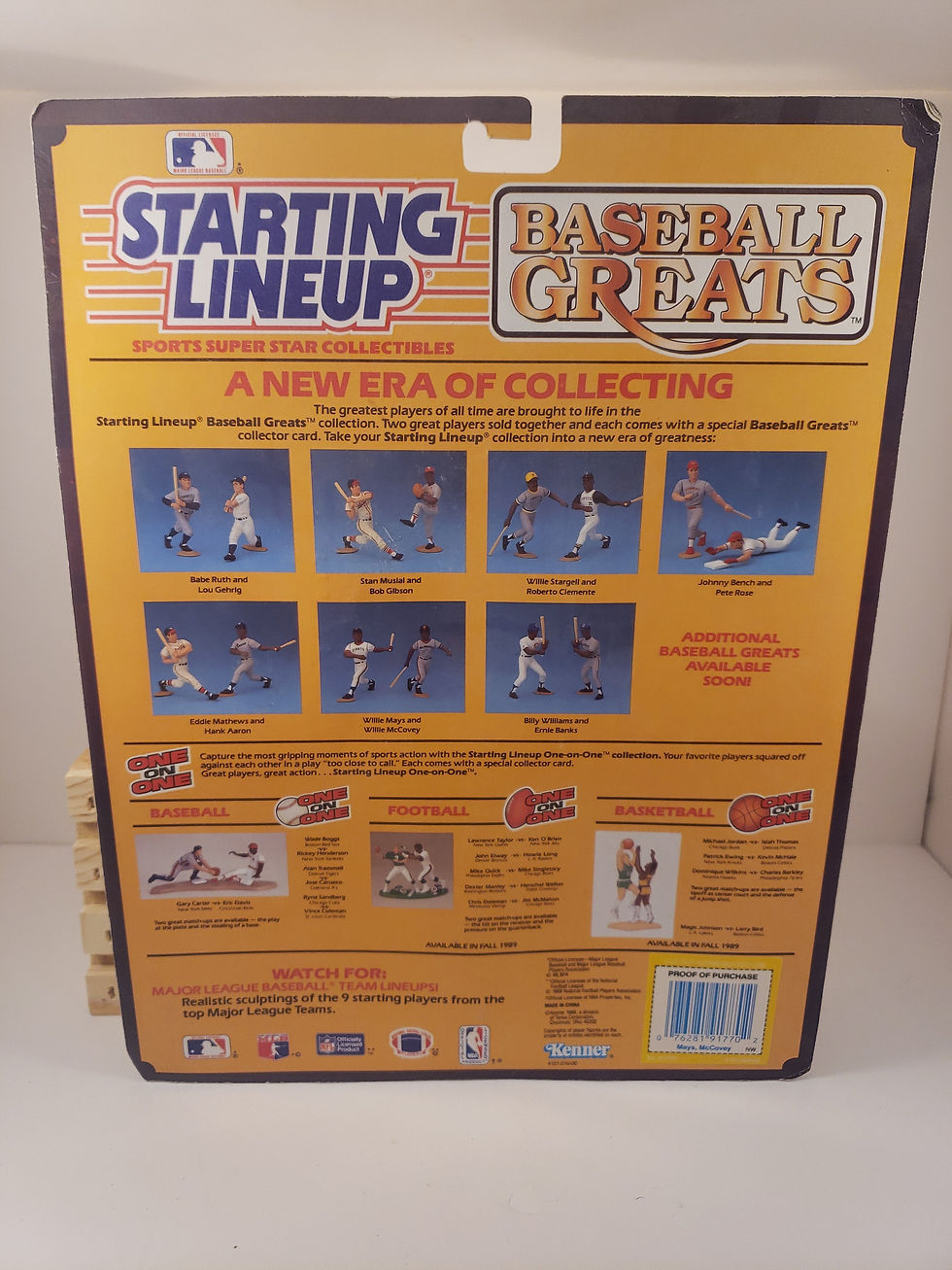 Thumbnail: 1998 Starting Lineup Baseball Greats Willie McCovey & Willie Mays