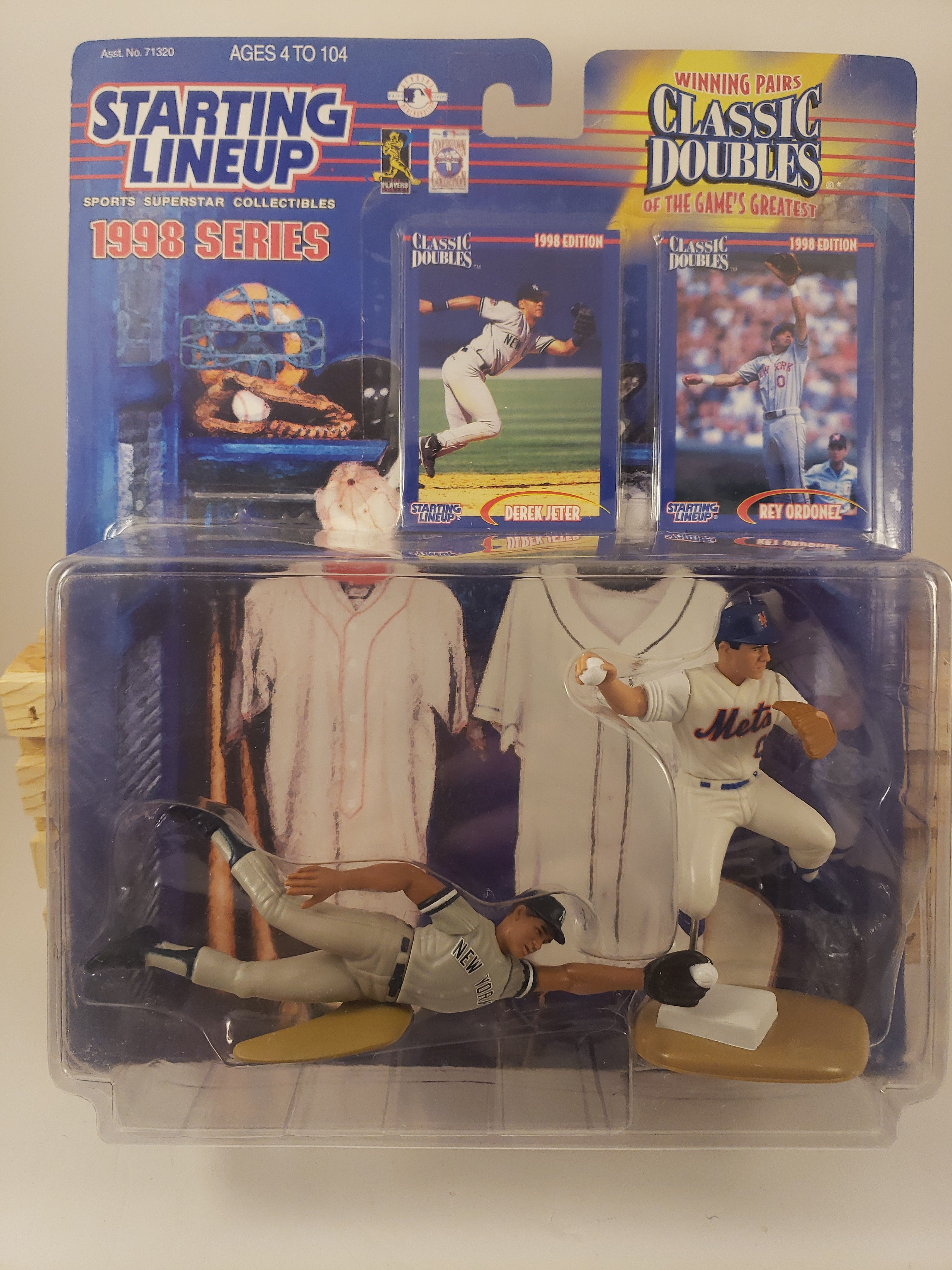 1998 MLB Starting Lineup Classic Doubles Derek Jeter & Rey Ord