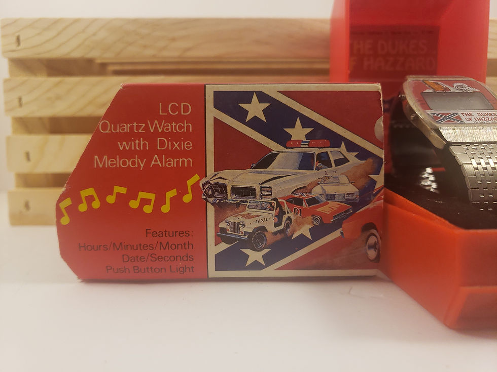 Thumbnail: 1981 Dukes of Hazzard Watch Steel Band Unisonic Watch