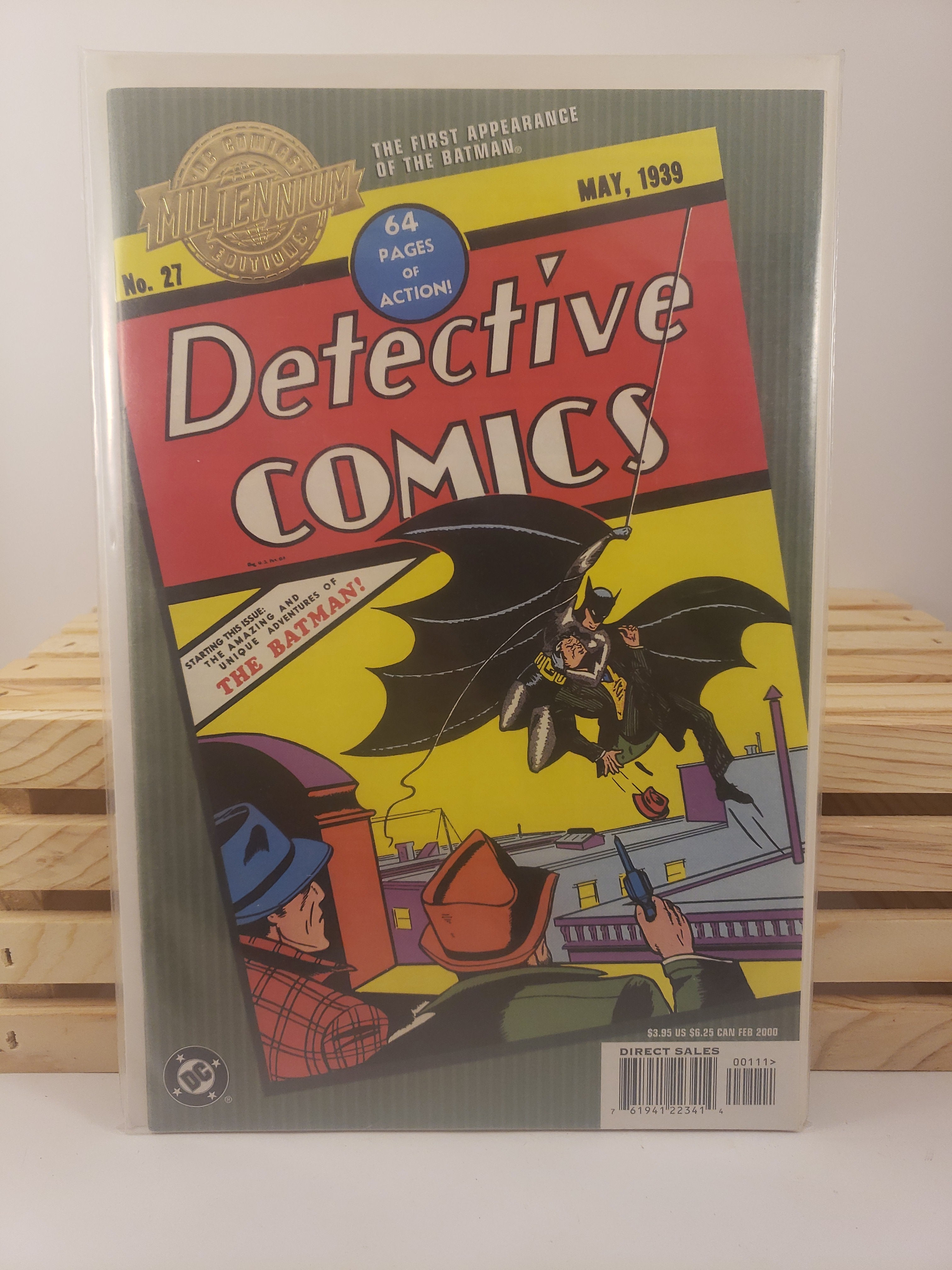 Detective Comics #27 -1st Appearance of Batman Millennium Edition