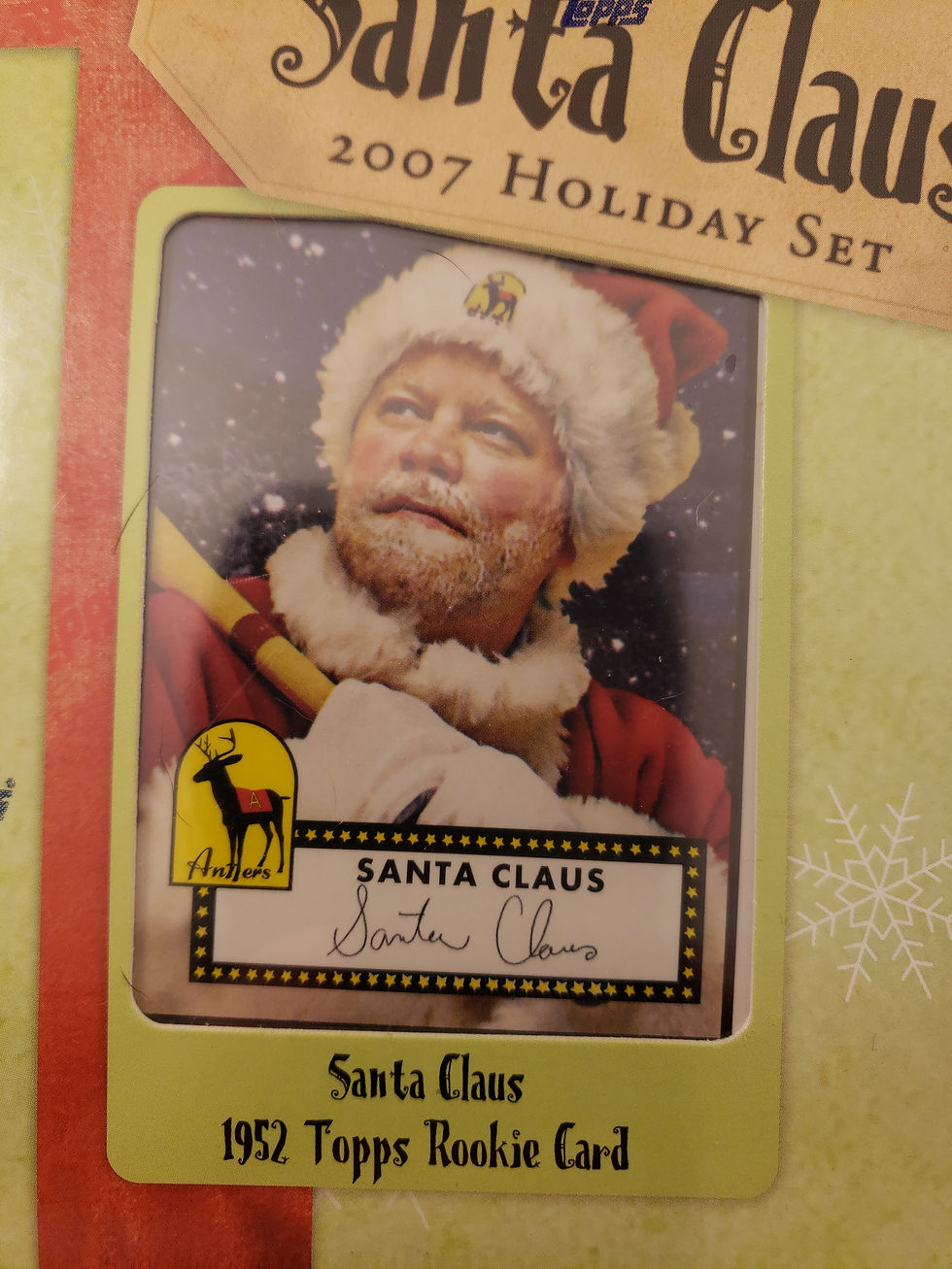 Thumbnail: 2007 topps Holiday Set 