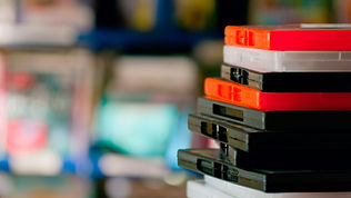Stack Of DVDs