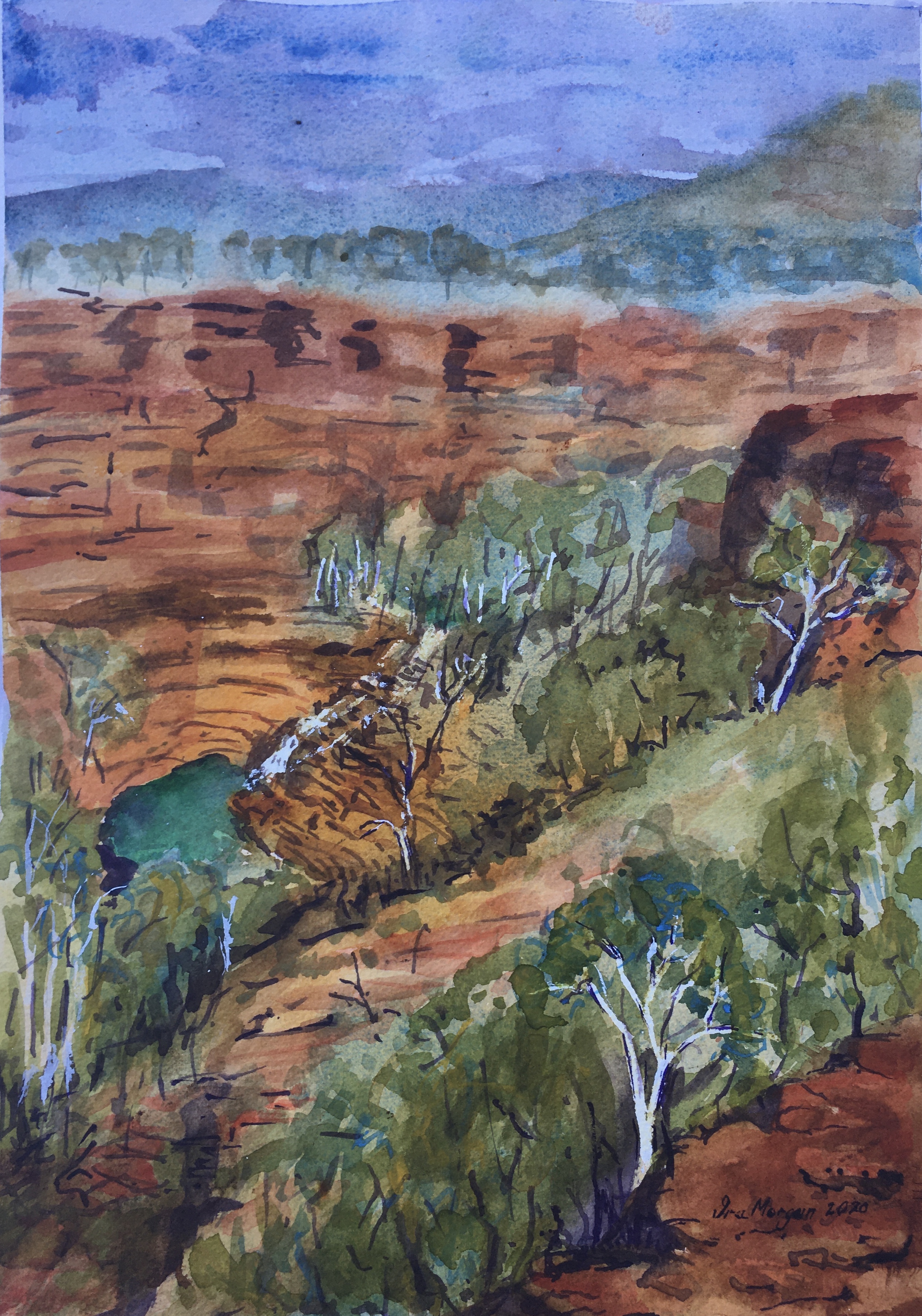 576. 'Fortesque Falls Karijini National Park Western Australia'