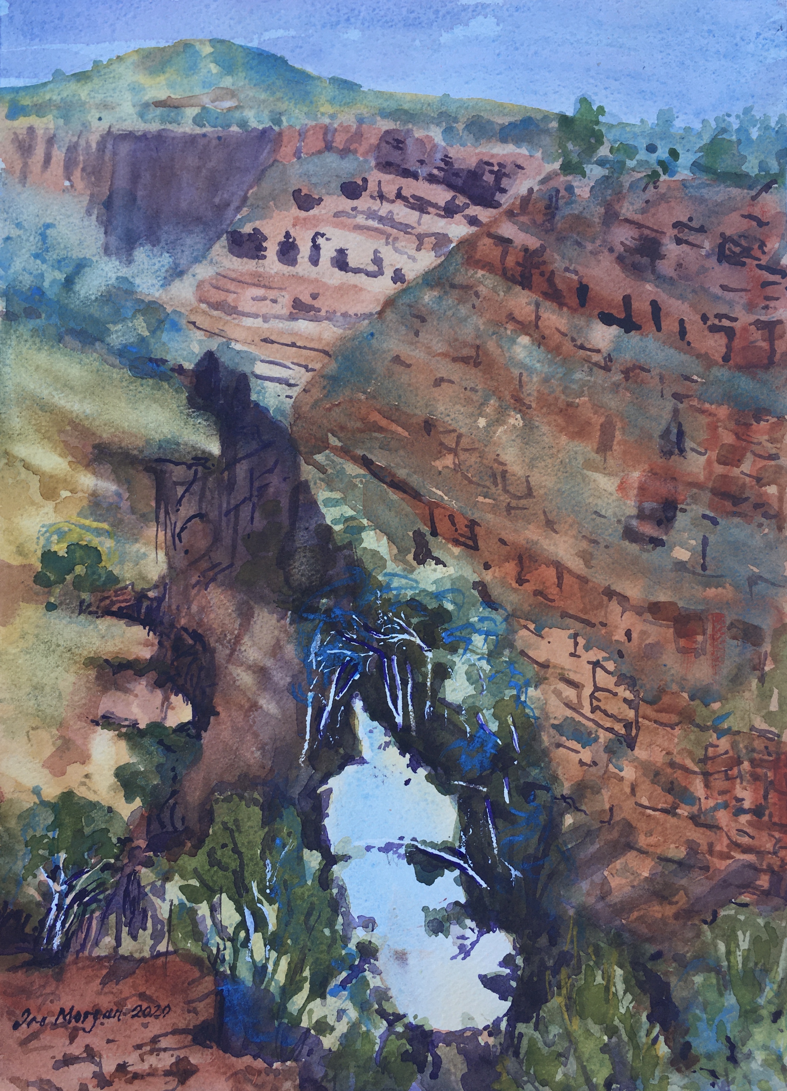 575. 'Karijini National Park Gorge'