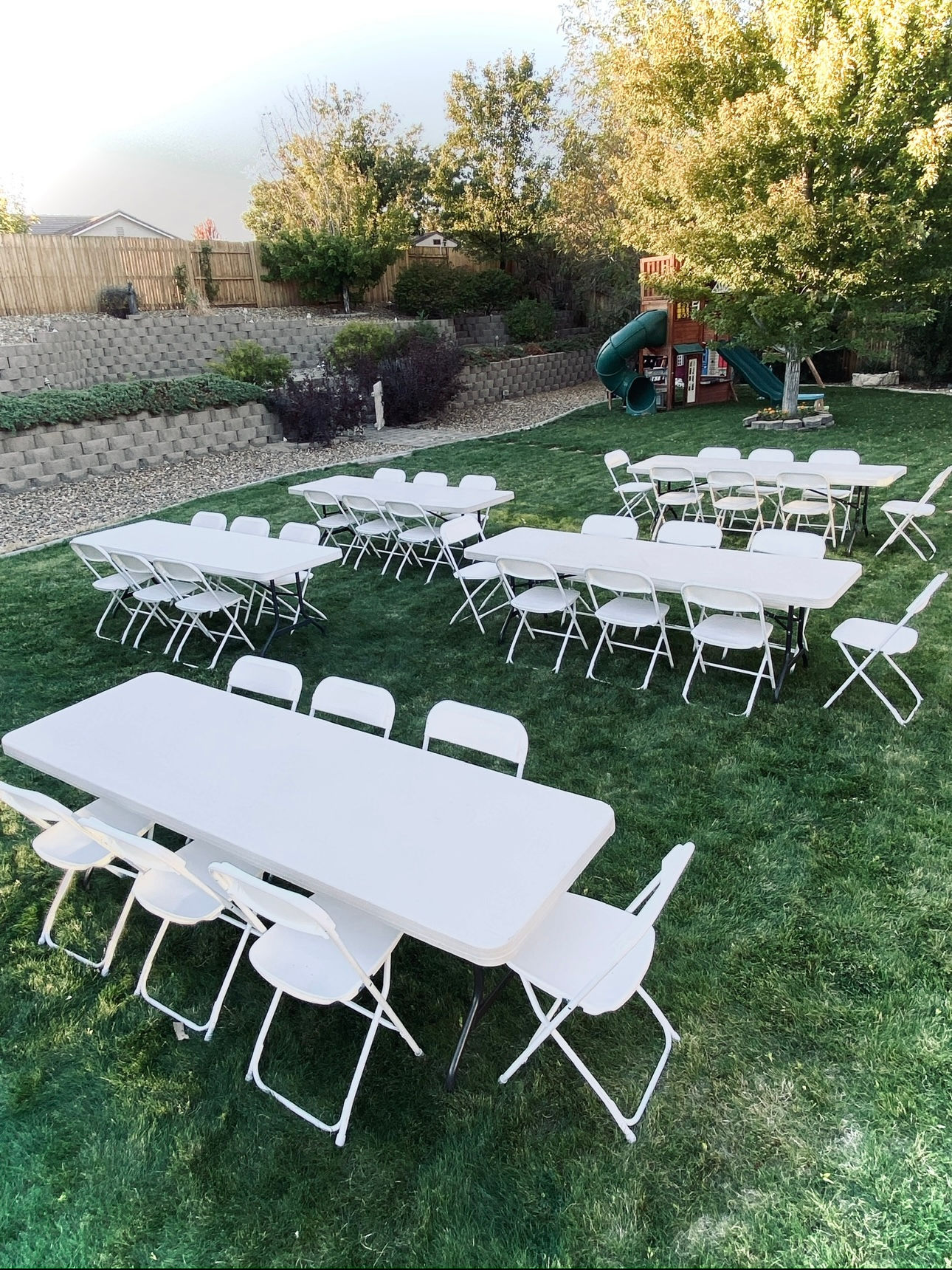 70 Guest Basic Backyard Package