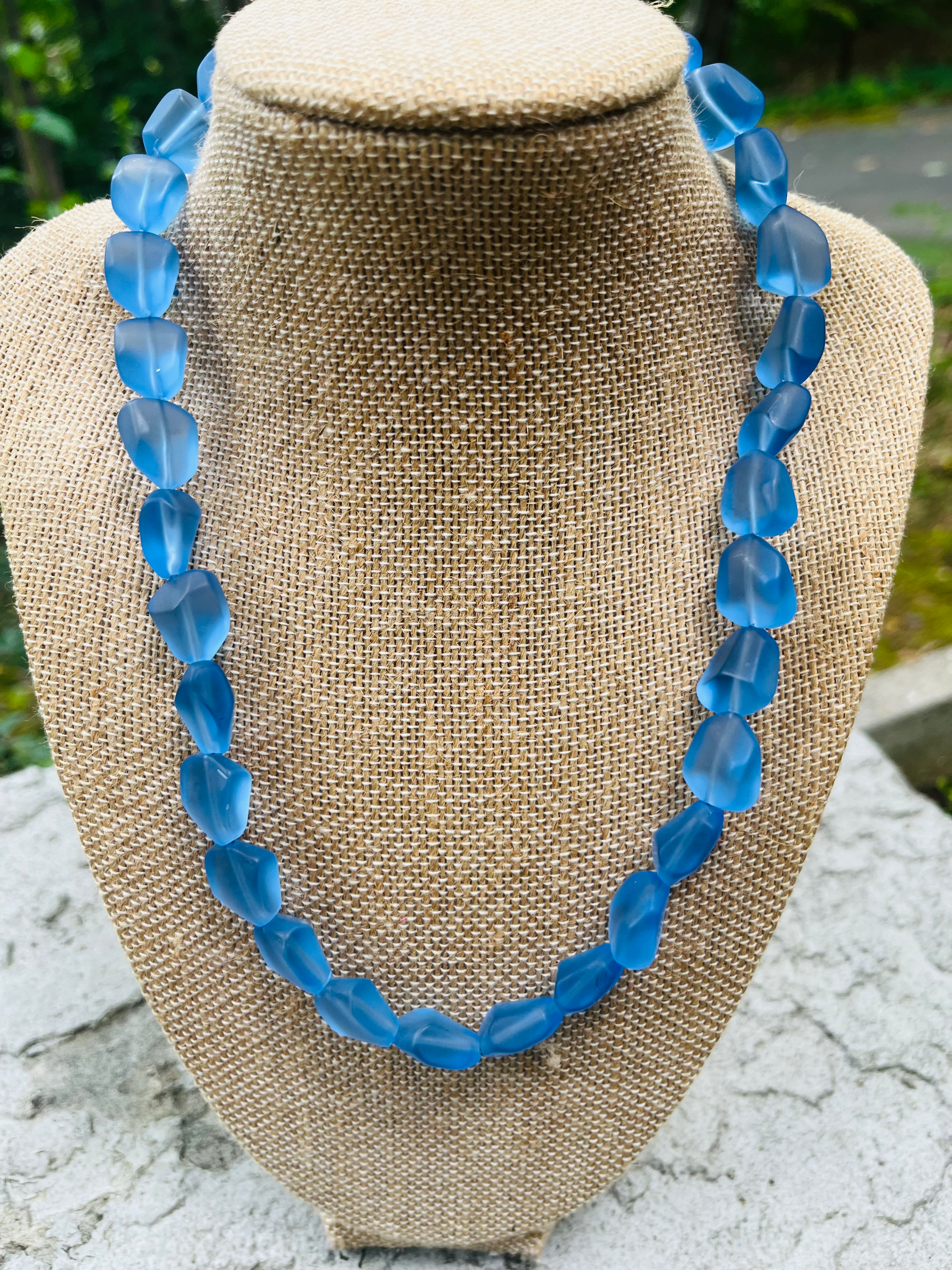 Bar Harbor Sea Glass Necklace