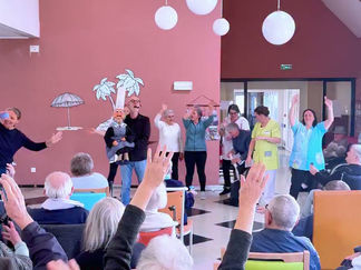 Odile la Bretonne en spectacle à Languidic.
