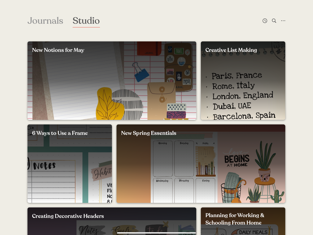 Inside Look at Zinnia App for Creative Journaling