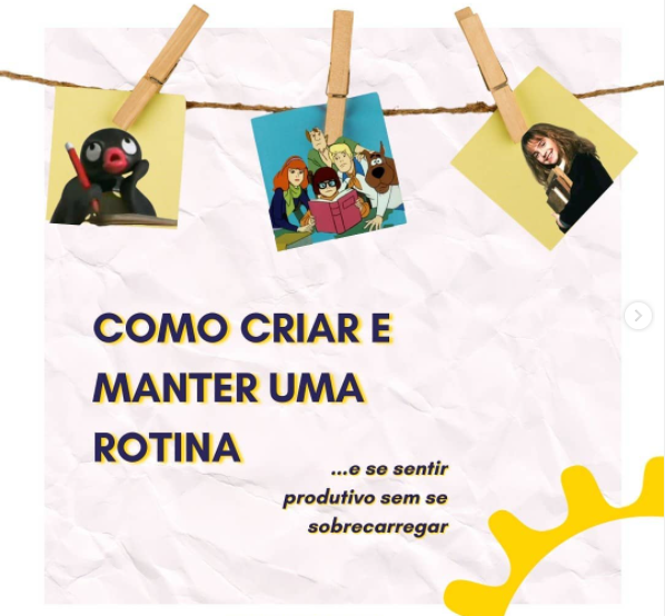 Rotina de Estudos