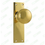 Thumbnail: THK-1035 PB - Victorian Knob - Long Plate - Polished Brass