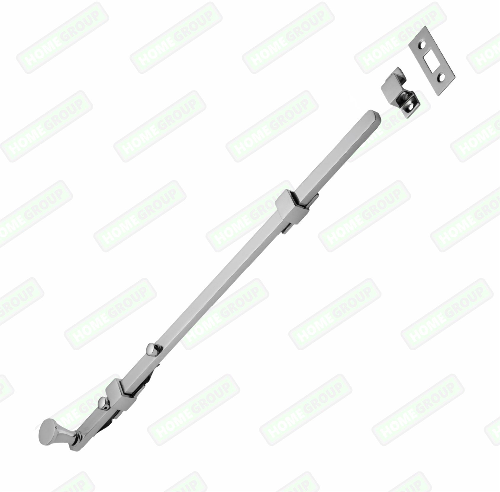 PBL-2028 CP - Panic Bolt Long - Chrome Plate
