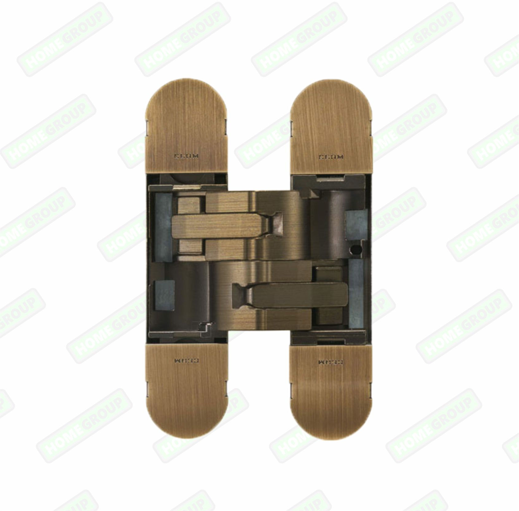 BAC1230BBRZ - 3D Adjustable Concealed Door Hinge - Brushed Bronze