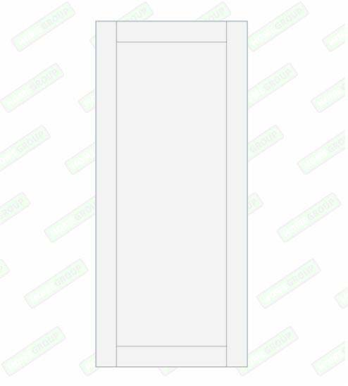 Shaker Classic 1 Panel - Interior Traditional Door Leaf