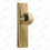 Thumbnail: THK-0720 UPB - Milton Knob - Long Plate - Unlacquered Polished Brass