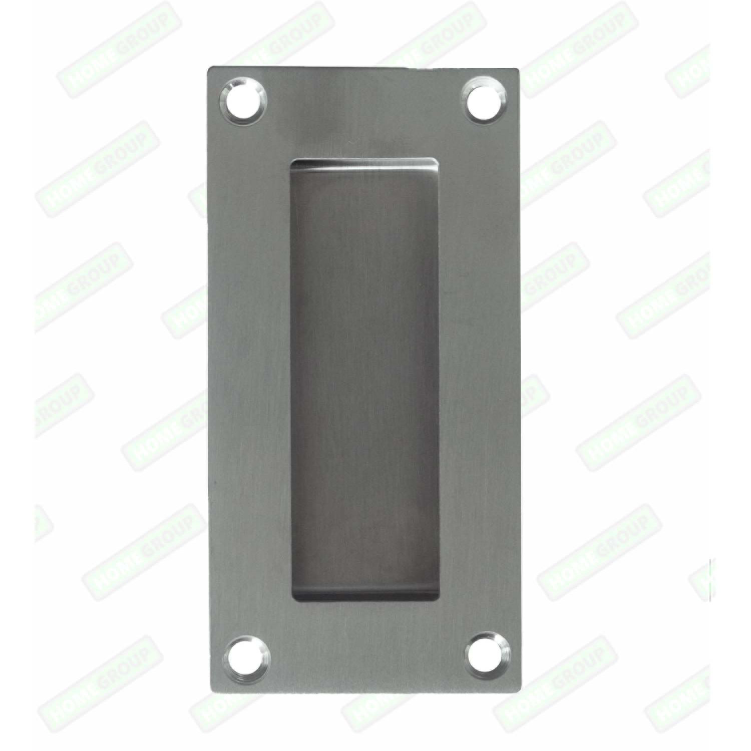 FP-713 SS -  Rectangular Flush Pull - Stainless Steel