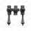 Thumbnail: FDF-1170 AC - Teardrop - French Door Fastener - Antique Copper