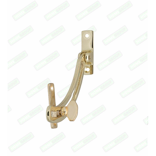 QS-033PB - Quadrant Stay -Polished Brass
