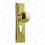 Thumbnail: THK-0720 UPB - Milton Knob - Long Plate - Unlacquered Polished Brass