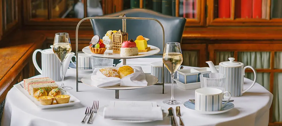 library Marriott afternoon tea