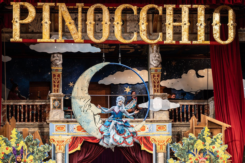 Pinocchio the globe