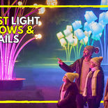 Best Christmas light trails